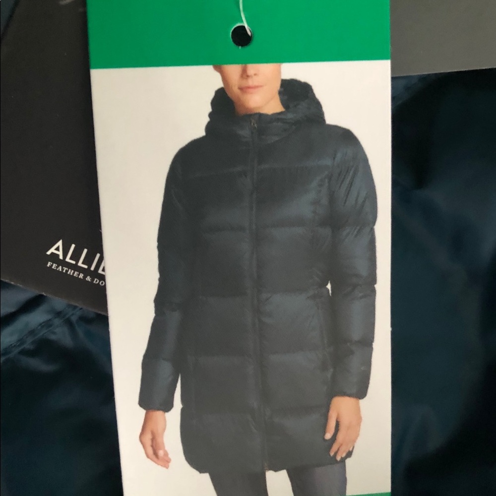 Eddie Bauer Luna Peak Down Parka Peacock XL